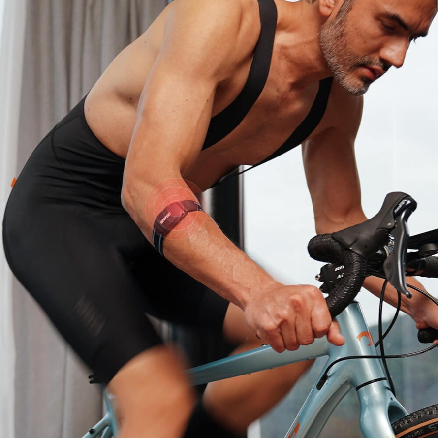 Bracelet capteur cardiaque Hornit IGPSPORT HR70 avec Bluetooth et ANT+ pour un suivi précis en cyclisme