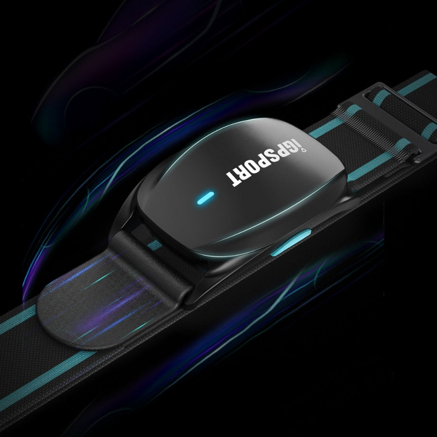 Capteur cardiaque bracelet Hornit IGPSPORT HR70 avec connectivite Bluetooth et ANT+ pour suivi sportif precise