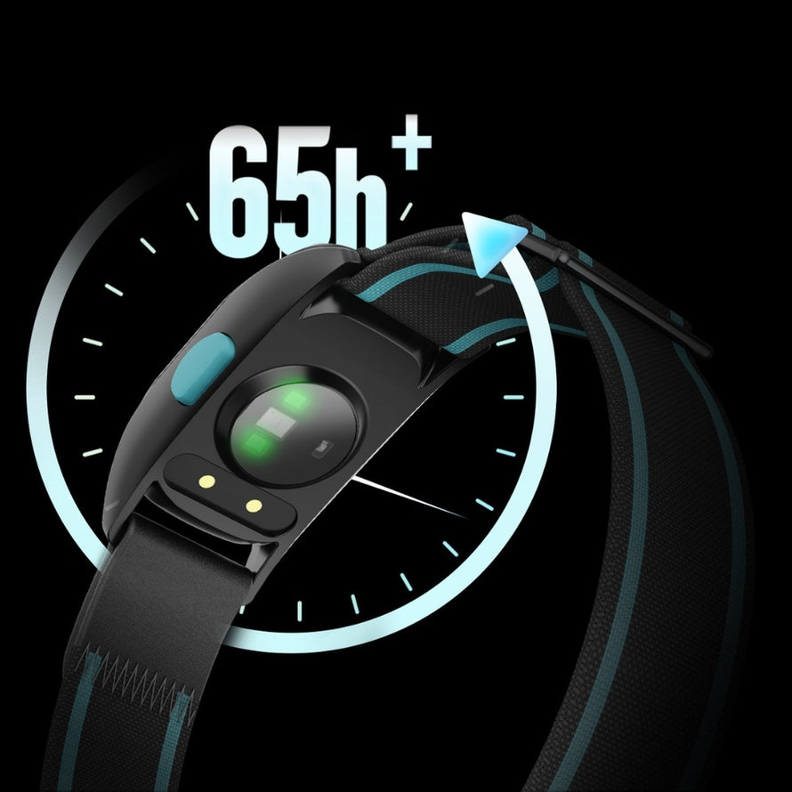 Bracelet capteur cardiaque Hornit IGPSPORT HR70 avec autonomie 65h connectivite Bluetooth et ANT+ pour cyclisme
