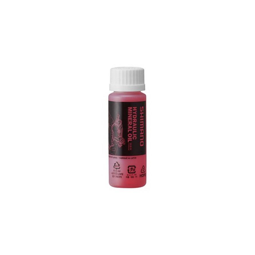 Huile minérale Shimano pour freins à disque hydrauliques vélo, flacon 100 ml