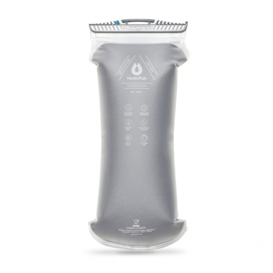Poche a eau isotherme Hydrapak Velocity IT 2L pour velo avec fermeture et isolation thermique efficace