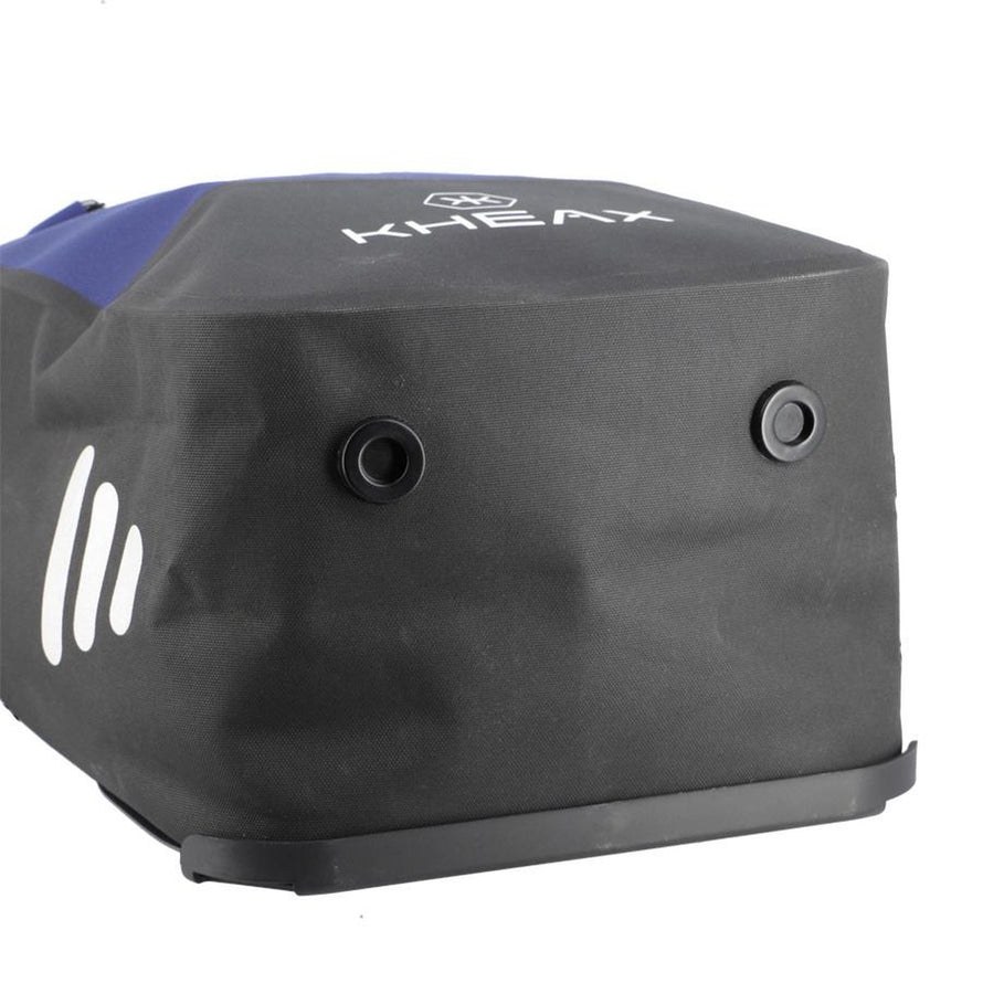 Sacoche de velo Kheax Izoard Edge noire detaillee, robuste et impermee pour un transport securise a velo