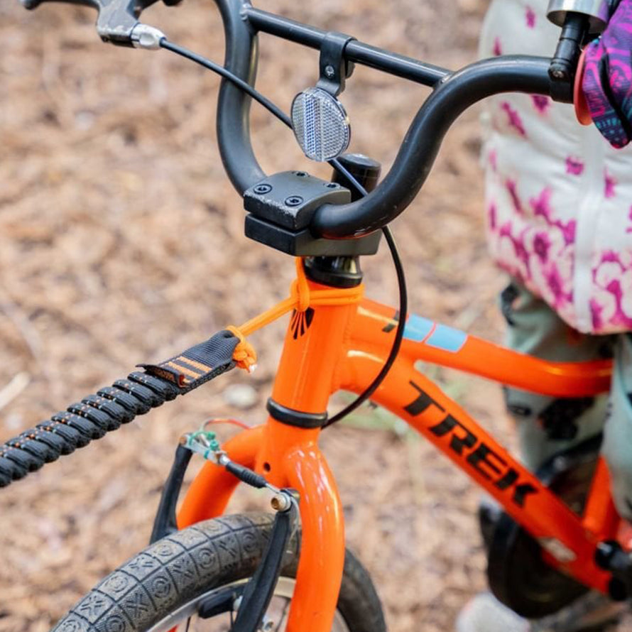 Corde de traction vélo enfant Shotgun Tow Rope sur selle - #4