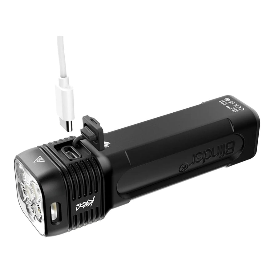 Kit eclairage velo Knog Blinder Pro 1400 et Blinder R150 pour une visibilite maximale et securite en velo