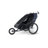 Kit jogging Croozer Kid Lykke 2 pour remorque enfant, idéal pour courir en toute sécurité avec votre vélo