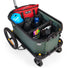 Kit d'organisation pour faciliter le transport d'affaires à vélo avec la remorque Hopper de Burley
