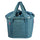 Panier avant vélo Klickfix Bikebasket 15L bleu vert, léger et spacieux pour vos déplacements urbains