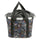 Panier avant vélo Klickfix Bikebasket 15L motif feuilles multicolores, léger et pratique pour vos trajets urbains