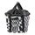 Panier avant vélo Klickfix Bikebasket 15L motif damier noir et blanc, pratique et stylé pour la ville