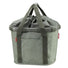 Panier avant vélo Klickfix Bikebasket 15L vert foncé, pratique et robuste pour vos trajets urbains quotidiens