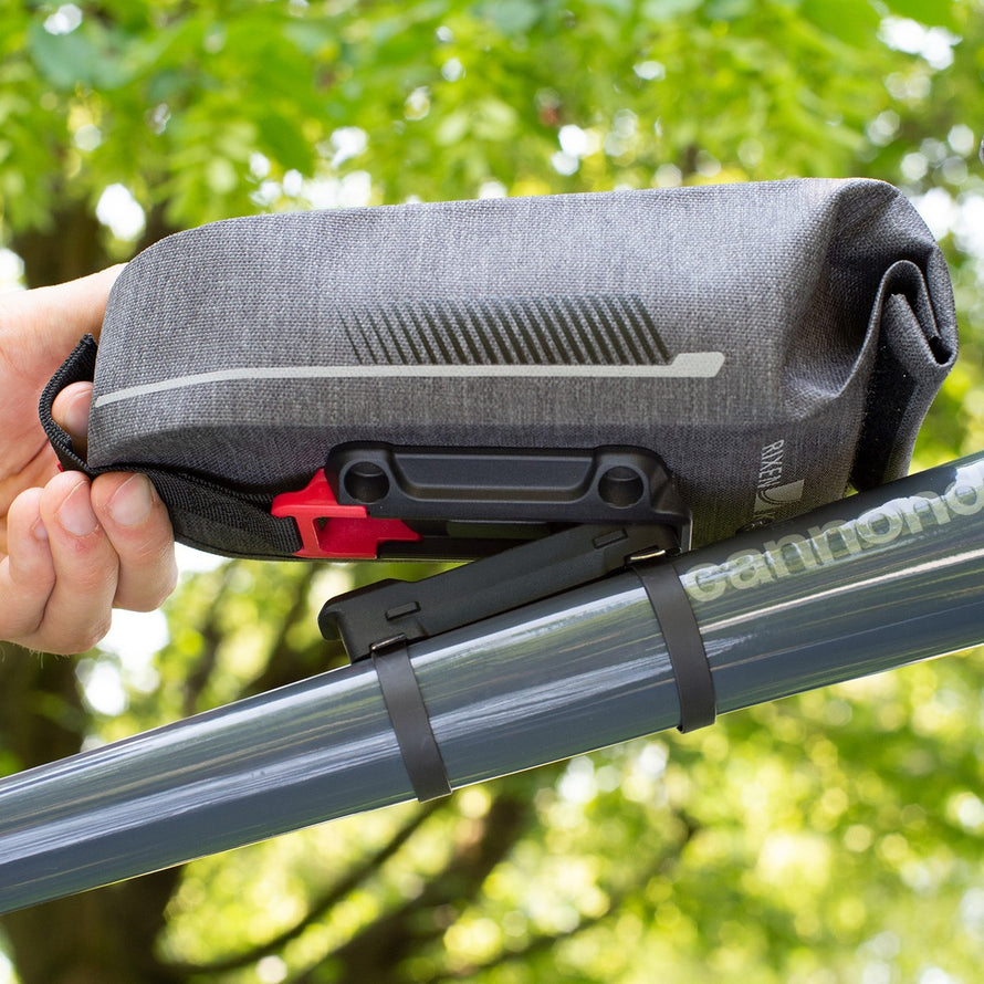Fixation sacoche vélo Klickfix Duo Adapter Unifit pour cadre et fourche, montage sécurisé et pratique