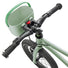 Panier vélo enfant Klickfix Lori Basket 2L vert avec poignée ergonomique et fixation guidon rapide