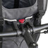 Fixation robuste du sac de velo pour chien Doggy de la marque KLICKfix pour un transport securise