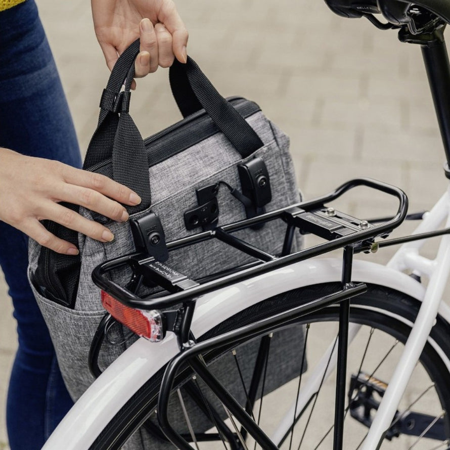 Sacoche arriere velo Klickfix Roomy GT 12L avec systeme de fixation rapide pour porte-bagages universels