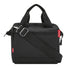 Sacoche guidon vélo Klickfix Roomy 4L noire avec bandoulière, design urbain et pratique pour tous vos déplacements