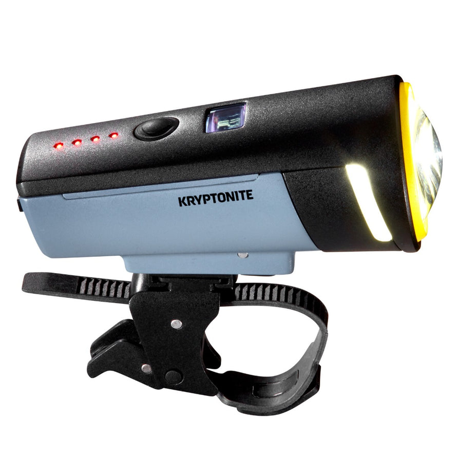 Lampe avant vélo Kryptonite Incite X6 offrant 60 lux pour une lumière puissante et sécurisée
