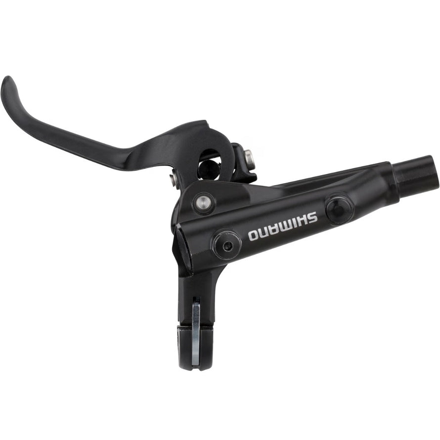 Levier de frein à disque hydraulique VTT Shimano MT501 vue horizontale