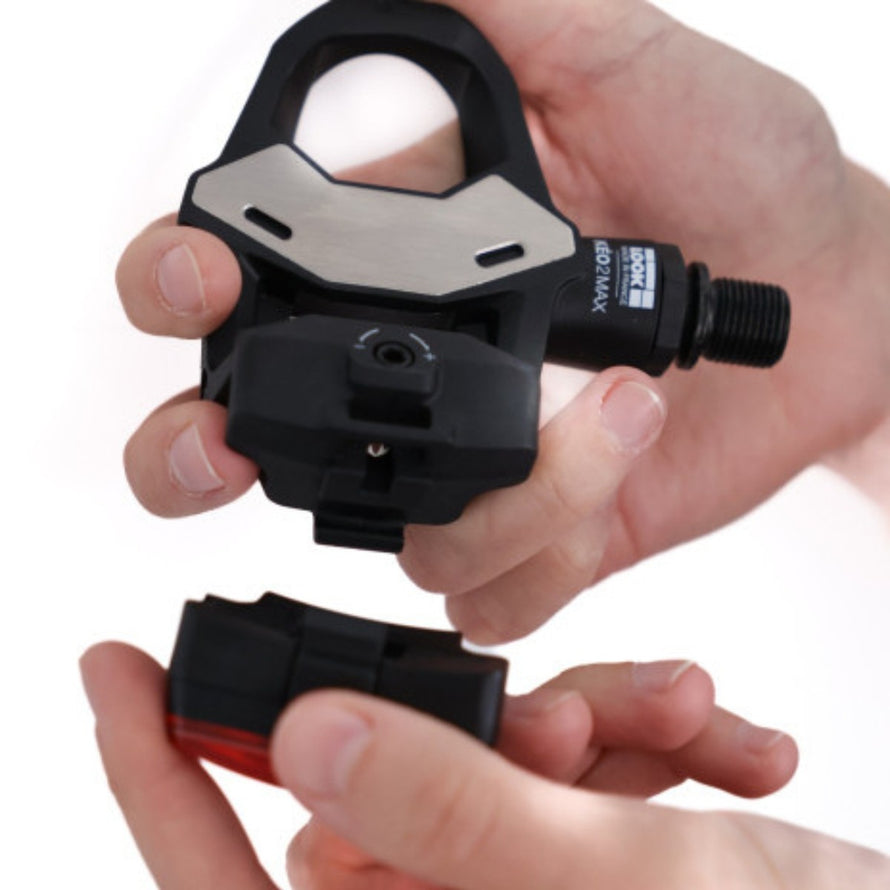 Pédales automatiques Look Keo 2 Max Vision avec éclairage LED intégré pour une meilleure sécurité en vélo