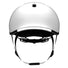 Casque vélo Lumos Nyxel blanc avec éclairage LED avant intégré pour sécurité et confort du cycliste