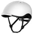 Casque velo Lumos Nyxel blanc avec eclairage LED avant pour meilleure securite et confort du cycliste