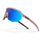 Lunettes de velo 2256 Naos Helbo Photochromic monture rose et verres bleus photochromiques pour cyclistes