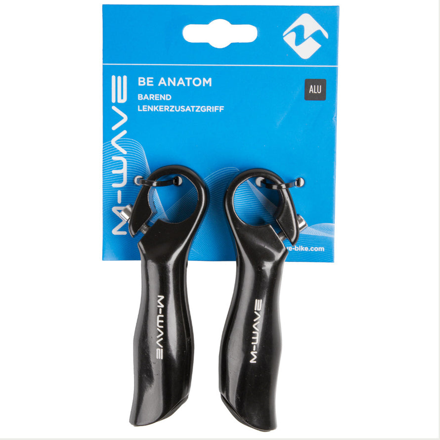 Paire de cornes de guidon anatomiques M-Wave Be Anatom