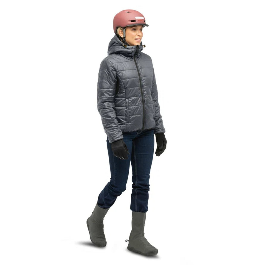 Parka imperméable 3-en-1 Magic Parka Tucano Urbano femme avec capuche haute protection pour cyclistes urbaines