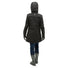 Vue dos de la parka imperméable 3-en-1 Magic Parka Tucano Urbano pour femme cycliste urbaine