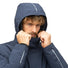 Veste Tucano Urbano Magic Parka 3 en 1 imperméable et isolante pour cyclistes urbains, protection pluie et vent