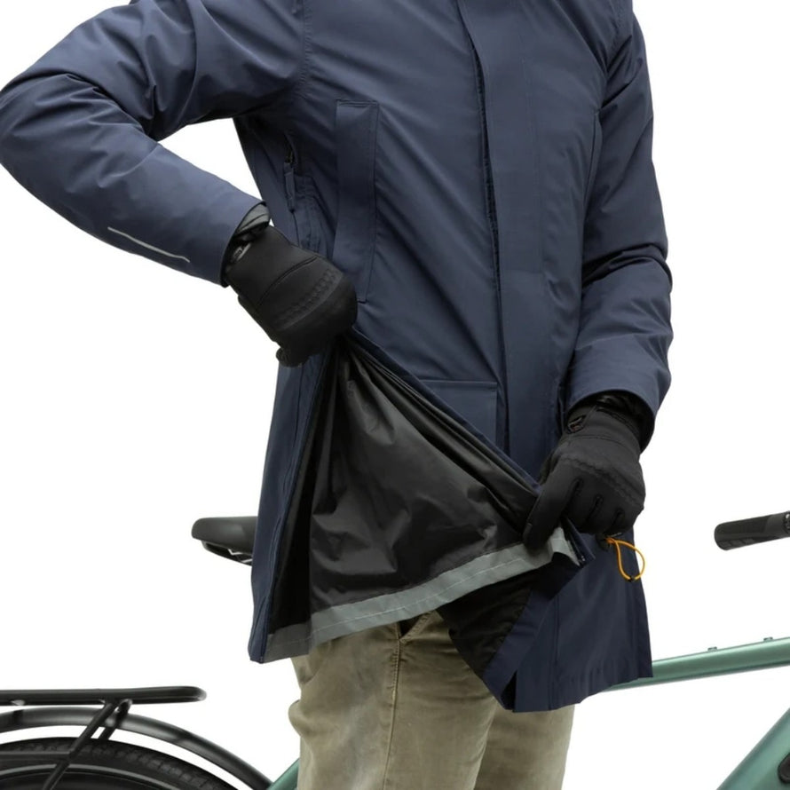 Veste Tucano Urbano Magic Parka 3 en 1, imperméable et isolante, idéale pour cyclistes urbains en conditions froides