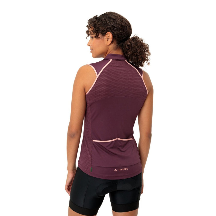 Maillot vélo femme sans manche Post FZ Vaude #2