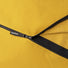 Maillot thermique GripGrab Merinotech Explr jaune moutarde avec zip fermé pour cyclisme hiver isolant et respirant