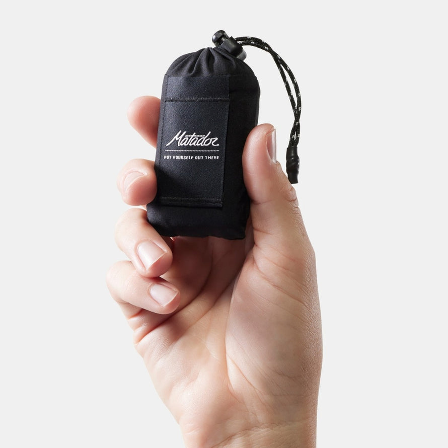 Mini couverture de poche Matador Pocket Blanket Mini tenue dans la main, ultra compacte et légère pour cyclisme