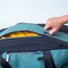 Sac de voyage Duflebag SMÖGEN 80L Meromero avec zip robuste et intérieur jaune pour un rangement optimal