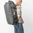 Sac de voyage Duflebag SMÖGEN 80L Meromero, grand sac robuste noir avec portage confortable pour longues expéditions