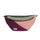 Sacoche banane grand format HOÏAN 3L Meromero tricolore vue avant avec zip noir et design moderne