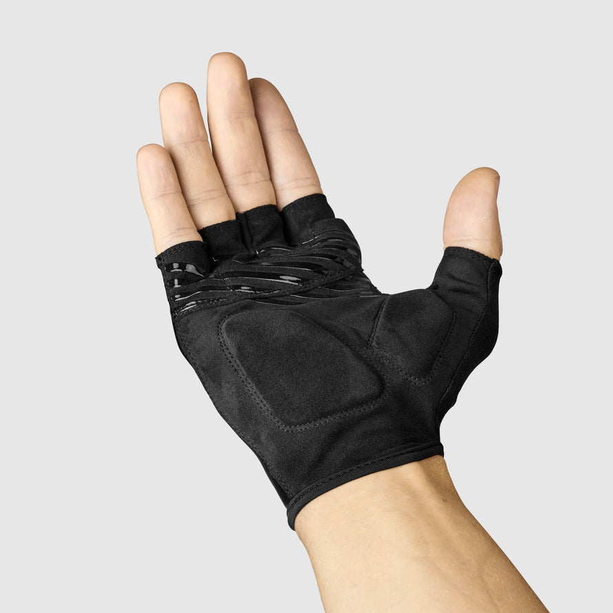 Mitaines vélo à paume rembourrée unisexes GripGrab RIDE noires