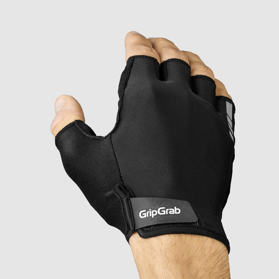 Mitaines vélo à paume rembourrée unisexes GripGrab RIDE noires