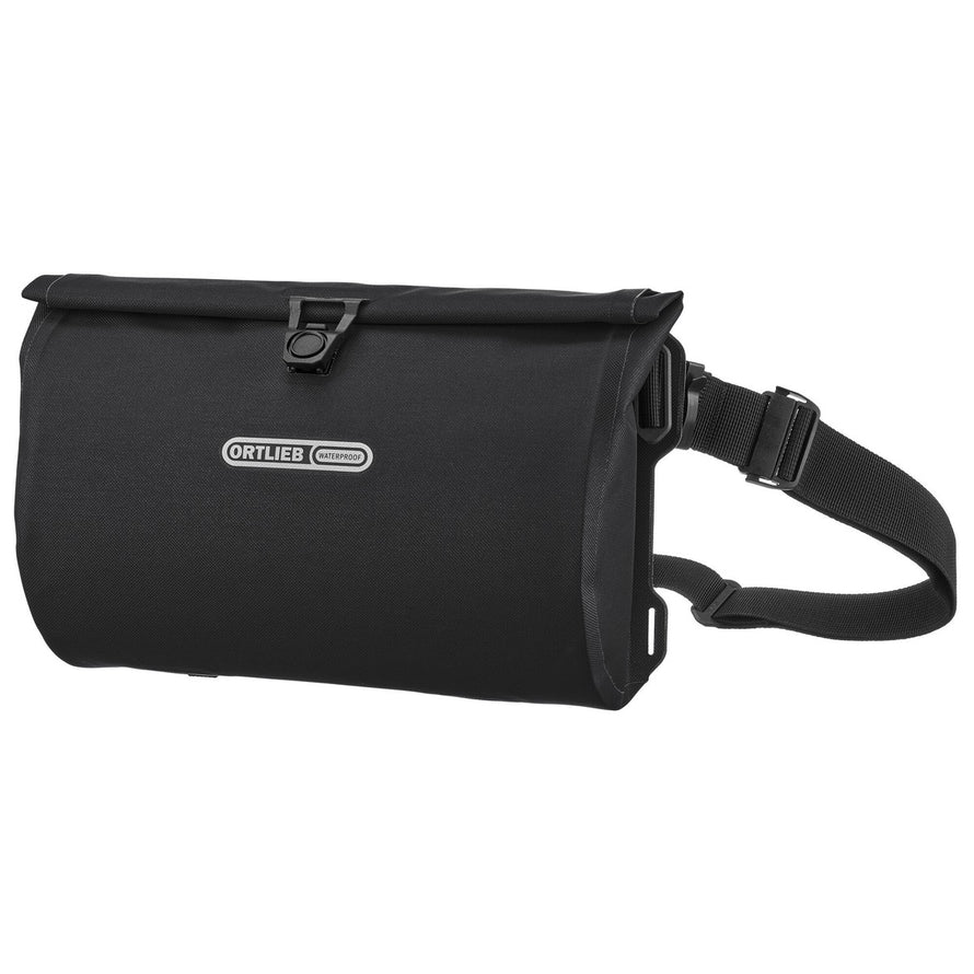 Sacoche banane noire Ortlieb Velo-Sling Flex Bar-Lock imperméable et convertible pour vélo urbain