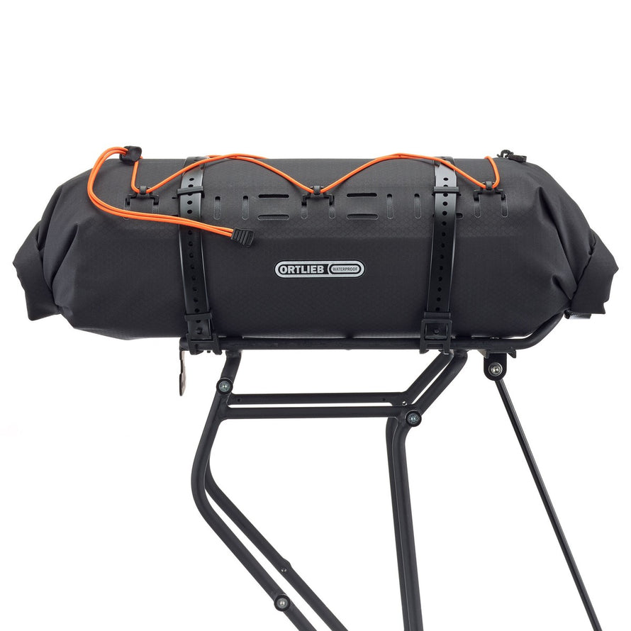 Sac étanche Ortlieb Dry-Pack avec sangles de fixation, idéal pour protéger vos affaires à vélo