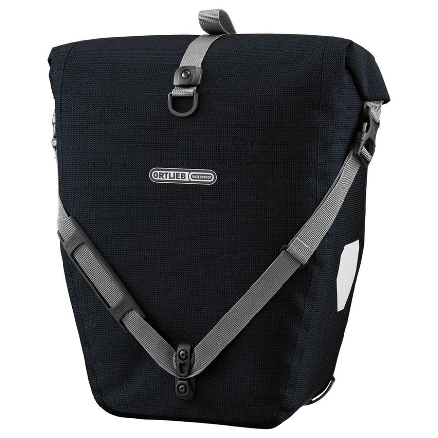Sacoche arrière Ortlieb Back-Roller Urban QL3.1 20L noire avec bandoulière réglable pour vélo urbain
