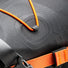 Détail fixation sacoche de selle étanche Ortlieb Seat-Pack 11-16,5L pour bikepacking et aventures vélo