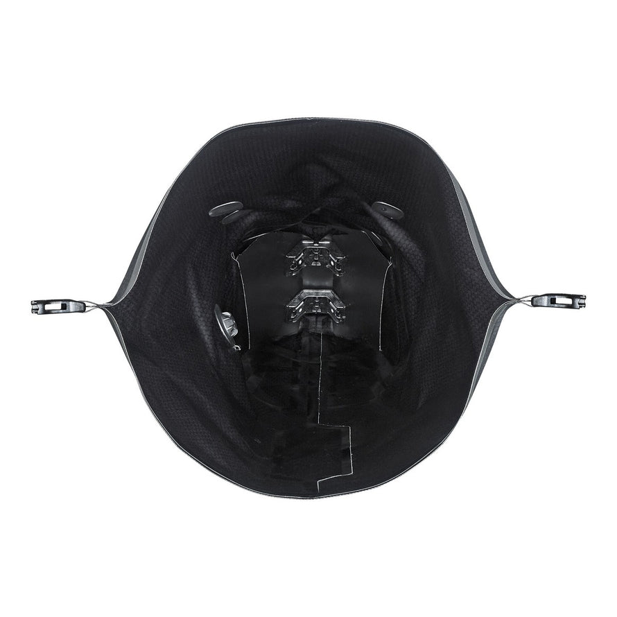 Intérieur de la sacoche de selle étanche Ortlieb Seat-Pack 11-16,5L pour bikepacking et voyages à vélo