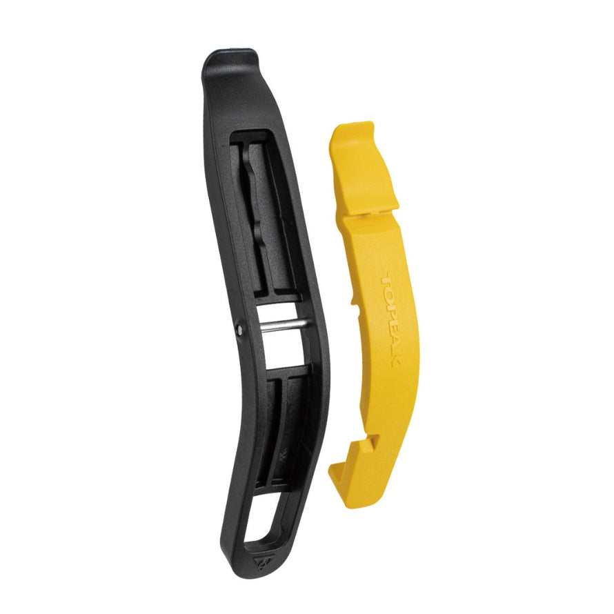 Outil demonte-pneu Topeak Tire Lever Team Issue jaune et noir pour entretien velo facile et rapide