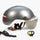 Casque Overade Life avec visiere LED, clignotants integrés et frein stop pour securite velo optimale