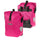 Paire de sacoches vélo Ortlieb Gravel Pack 2 x 14,5L rose, étanches et robustes pour gravel et bikepacking