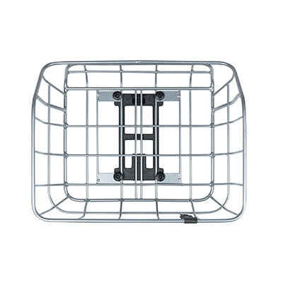 Panier arrière chrome sur porte-bagages MIK Portland Basil - #3