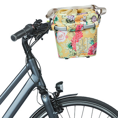 Panier guidon jaune 15L compatible Klickfix Bloom CarryAll Basil - #5