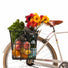 Panier vélo arrière latéral Basil Bottle avec crochets pour bouteille, idéal pour courses et balades à vélo