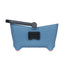 Panier avant vélo Basil Buddy KF en denim bleu pour chien, capacité maximale 5 kg, poignée ergonomique noire